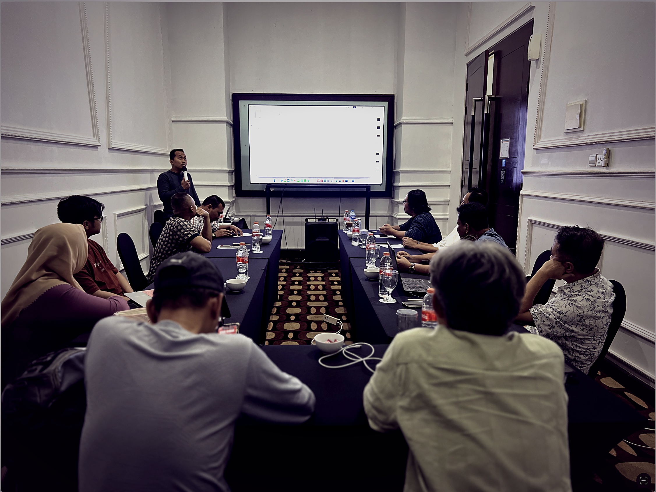 Suasana workshop batch sebelumnya